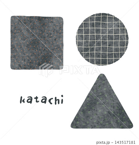 図形の背景布団(柄) 143517181
