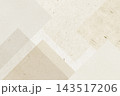 和紙を斜めに重ねたシンプルな和風背景 143517206