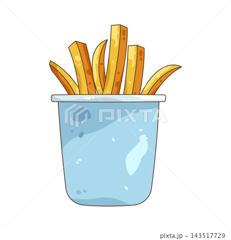 Illustration of french fries Illustration of french fries 143517729