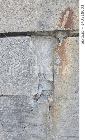 Ancient ancient stone block wall texture close up Ancient ancient stone block wall texture close up 143518003