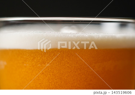 Closeup pouring beer in glass 143519606