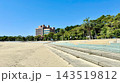 秋晴れの青空に彩られた恵比寿海水浴場〈吉良ワイキキビーチ/愛知県西尾市〉 143519812