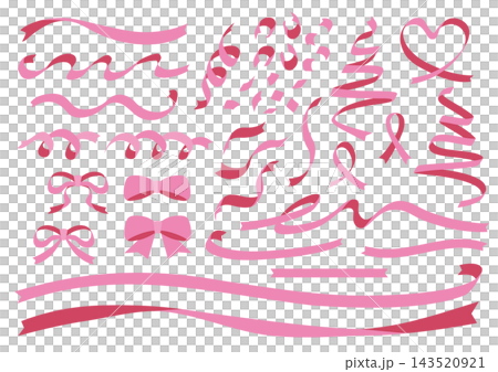 Assorted Ribbon Set (Pink) Assorted Ribbon Set (Pink) 143520921