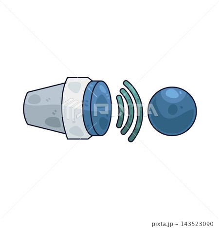 Illustration of Proximity Sensor Illustration of Proximity Sensor 143523090