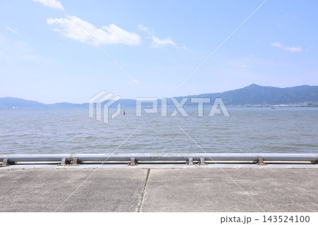 琵琶湖と山 琵琶湖と山 143524100