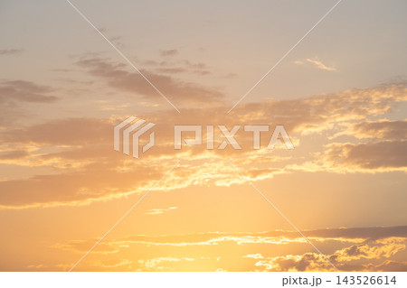 美しい朝焼け空 美しい朝焼け空 143526614