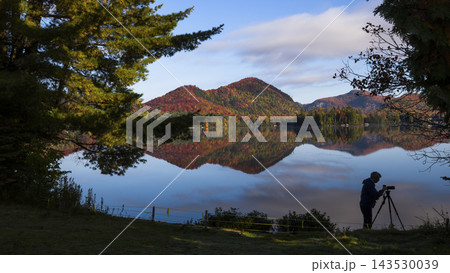 Lac-Superieur, Mont-tremblant, Quebec, Canada Lac-Superieur, Mont-tremblant, Quebec, Canada 143530039