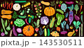 Vegetables and garden produce 143530511