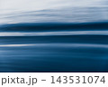 Minimal abstract blue sea water surface with flowing horizontal ripples 143531074