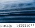 Soft blue horizontal water ripples create a natural background 143531077