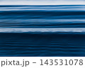 Minimal abstract blue sea water surface with flowing horizontal ripples 143531078