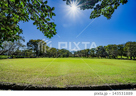 大野極楽寺公園内の景色 大野城跡 大野極楽寺公園内の景色 大野城跡 143531889
