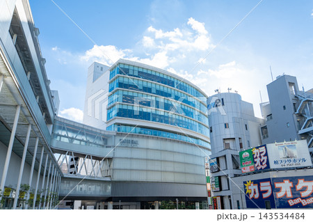 常磐線柏駅西口周辺の風景<千葉県柏市> 常磐線柏駅西口周辺の風景<千葉県柏市> 143534484