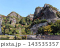 耶馬渓　	 競秀峰の風景 143535357