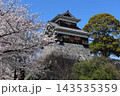 熊本城　春の未申櫓 143535359