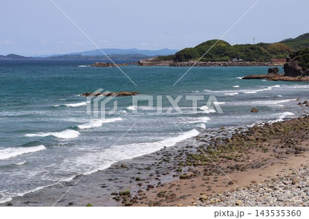 薩摩川内市　西方海岸の風景 143535360