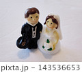 結婚式  新郎新婦のミニチュア 143536653