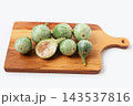 Fresh green Thai eggplants for cooking 143537816