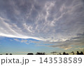 大空一面の雲 143538589