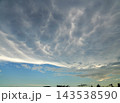 大空一面の雲 143538590