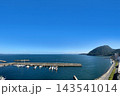別府浜脇港と高崎山別府湾一望 143541014