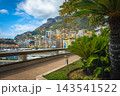 Scenic view of Monte Carlo and Port Hercule in Monaco 143541522