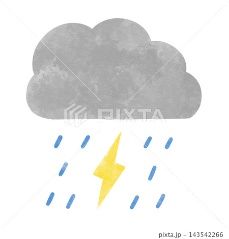 雷雨のアイコン 143542266