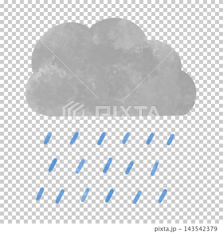 雨のアイコン 143542379