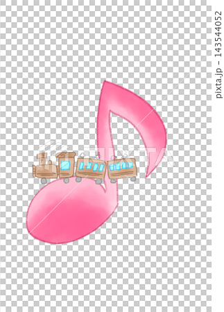 Musical notes with trains Musical notes with trains 143544052