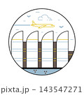 Bauhaus Archive Berlin Landmark Line Icon 143547271