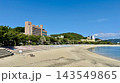 秋晴れの恵比寿海水浴場〈吉良ワイキキビーチ/愛知県西尾市〉 143549865