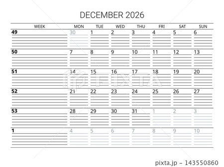 December 2026 English Soft Pastel Scandinavian Monthly Calendar Sheet Minimal Wa December 2026 English Soft Pastel Scandinavian Monthly Calendar Sheet Minimal Wa 143550860