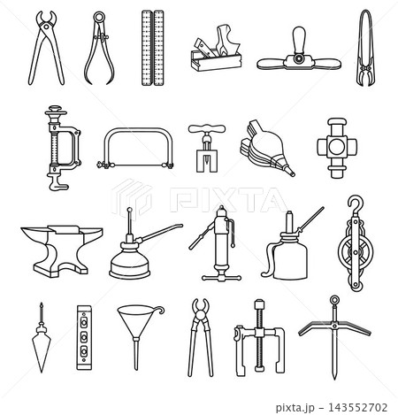 22 unique and specialized tools collection 143552702