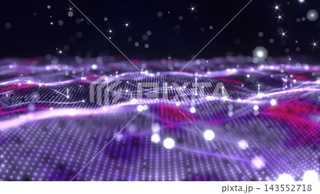 Flow ai landscape tech data bg 3d render Flow ai landscape tech data bg 3d render 143552718