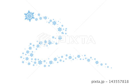 Christmas background. Abstract shining blue snowflake falling on white background Christmas background. Abstract shining blue snowflake falling on white background 143557818