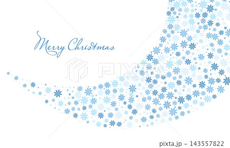 Christmas background. Abstract shining blue snowflake falling on white background Christmas background. Abstract shining blue snowflake falling on white background 143557822
