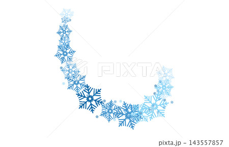 Christmas background. Abstract shining blue snowflake falling on white background Christmas background. Abstract shining blue snowflake falling on white background 143557857
