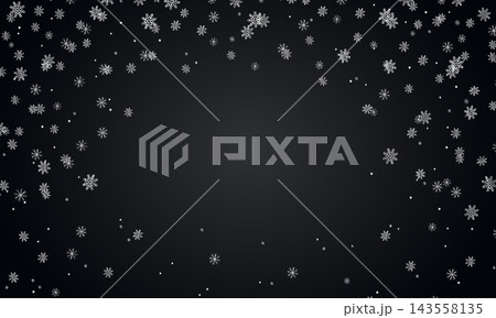 Elegant christmas background with silver snowflakes. Merry christmas festival decorative snowflakes confetti background Elegant christmas background with silver snowflakes. Merry christmas festival decorative snowflakes confetti background 143558135