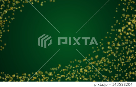 Holiday christmas decorative snowflakes banner design. Merry christmas festival green snowflakes flowing background design vector Holiday christmas decorative snowflakes banner design. Merry christmas festival green snowflakes flowing background design vector 143558204