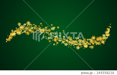 Holiday christmas decorative snowflakes banner design. Merry christmas festival green snowflakes flowing background design vector Holiday christmas decorative snowflakes banner design. Merry christmas festival green snowflakes flowing background design vector 143558218