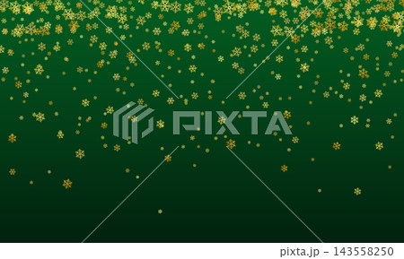 Holiday christmas decorative snowflakes banner design. Merry christmas festival green snowflakes flowing background design vector Holiday christmas decorative snowflakes banner design. Merry christmas festival green snowflakes flowing background design vector 143558250