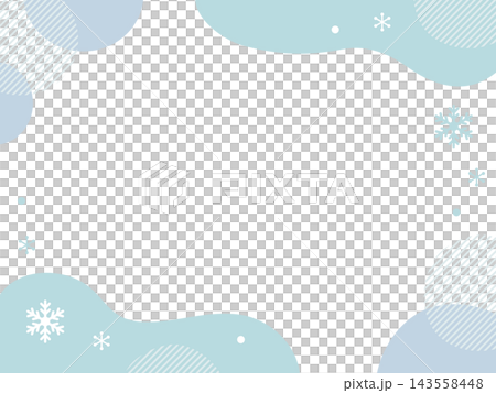 雪花冬日框架 雪花冬日框架 143558448