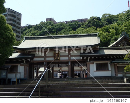 鹿児島県鹿児島市にあり、江戸時代後期に藩祖を祀った神社である照國神社、照国神社（てるくにじんじゃ） 143560167
