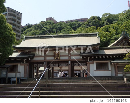 鹿児島県鹿児島市にあり、江戸時代後期に藩祖を祀った神社である照國神社、照国神社（てるくにじんじゃ） 143560168