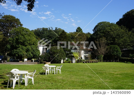 東京都町田市の薬師池公園の町田市フォトサロン周辺の風景 東京都町田市の薬師池公園の町田市フォトサロン周辺の風景 143560890