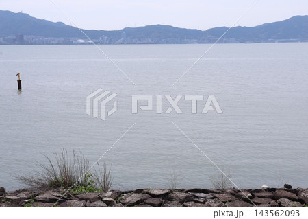 穏やかな琵琶湖 穏やかな琵琶湖 143562093
