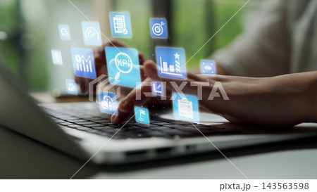 KPI key performance indicator analysis Funnel 143563598