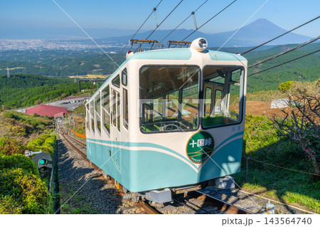 十国峠　ケーブルカー　富士山 143564740