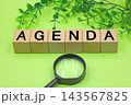 アジェンダ　議題のイメージ 143567825