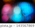 Blurred Blue and pink bokeh lights abstract soft background for party and romantic holiday event 143567869